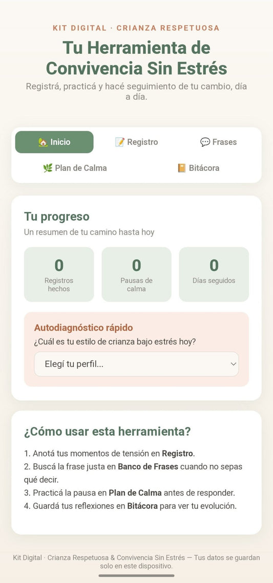 Kit Digital: Crianza Respetuosa & Convivencia Sin Estrés - Digitalventas