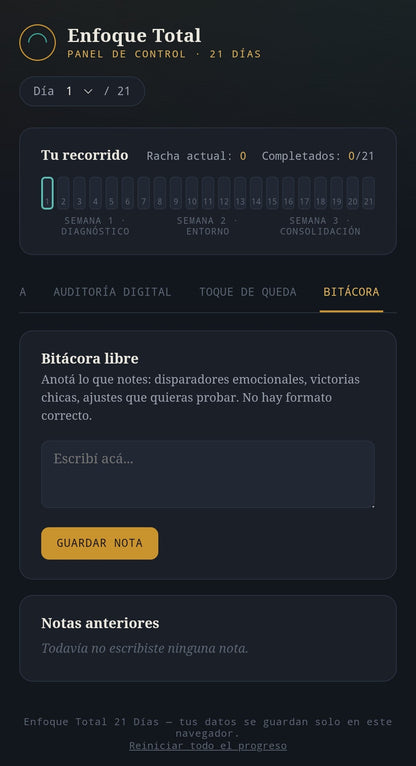 Enfoque Total 21 Días - Digitalventas