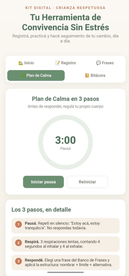Kit Digital: Crianza Respetuosa & Convivencia Sin Estrés - Digitalventas