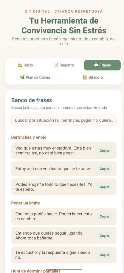 Kit Digital: Crianza Respetuosa & Convivencia Sin Estrés - Digitalventas