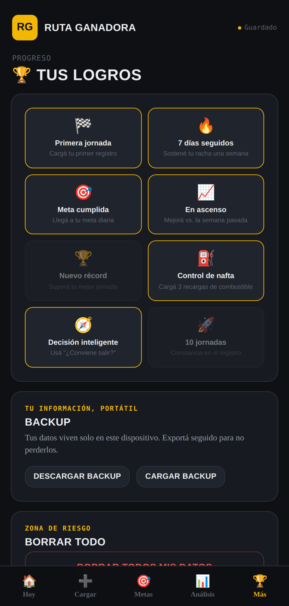 Ruta Ganadora — Ganancia Real, Historial y Comparador de Apps para Choferes y Repartidores - Digitalventas